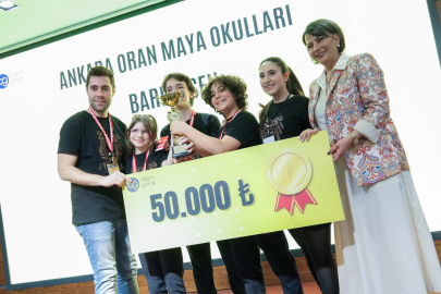 Genç mucitler sahneye çıktı