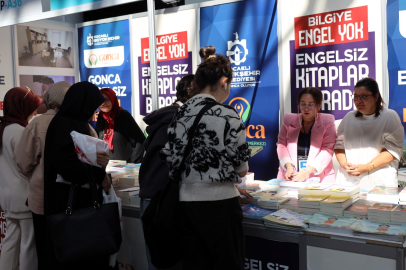 Gonca’dan kitap fuarında anlamlı stant