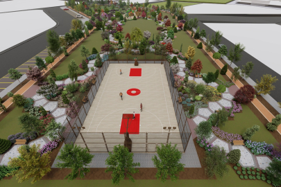 Konya'da şehrin yeşil dokusuna Selçuklu imzası