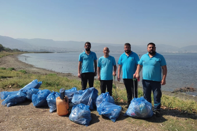 Kocaeli’de sahil temizliği Mavi Takım’dan sorulur
