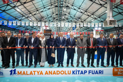 11. Malatya Anadolu Kitap ve Kültür Fuarı Kapılarını Açtı
