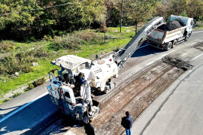Körfez’in dört bir yanında yol bakım mesaisi