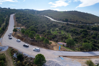 İzmir Güzelbahçe Payamlı yolu açıldı