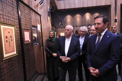 Konya'da Karatay Sanat Merkezi'nden geleneksel sanatlar sergisi