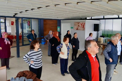 Körfez’in çınarları güne sağlıklı başlıyorlar