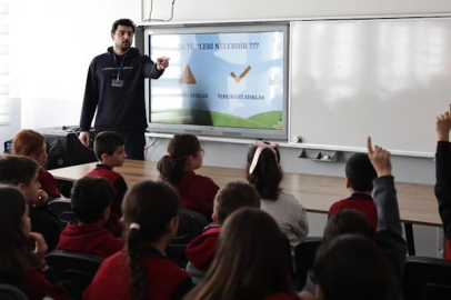 Kütahya Belediyesi’nden öğrencilere 'sıfır atık' bilinci