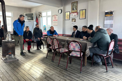 Bilecik Pazaryeri Kaymakamı'ndan Sarıdayı Köyü'ne ziyaret