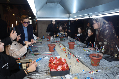 Gaziantep'te yarıyıl tatili atölyelerine yoğun ilgi