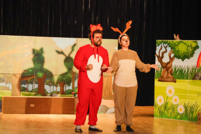 “Haylaz Tavşan” minik izleyicilerle buluştu