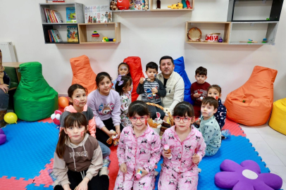 Nevşehir'de “Pijamalarla Masal Dünyasına Yolculuk” Anne-Çocuk Atölyesi