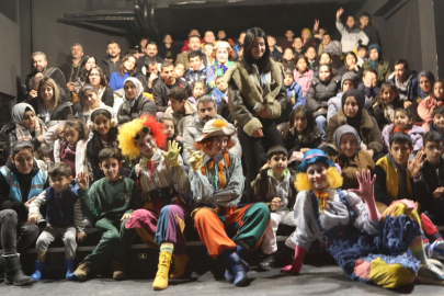 Özel gereksinimli bireyler kahkahaya boğuldu