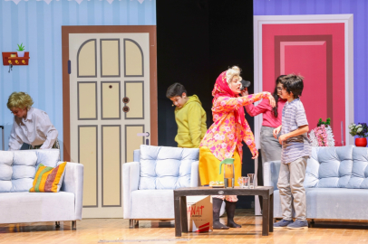 Konya Selçuklu’da minik oyunculardan kahkaha dolu gösteri