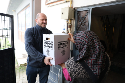 Bursa Nilüfer’de dayanışma paylaşarak artıyor