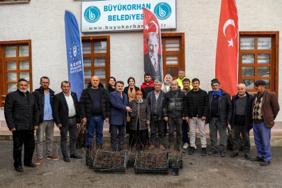 Bursa Büyükşehir’den üreticiye fidan ve tohum desteği