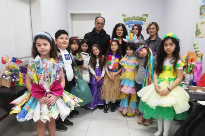 Mudanyalı miniklerden muhteşem 'dönüşüm' 