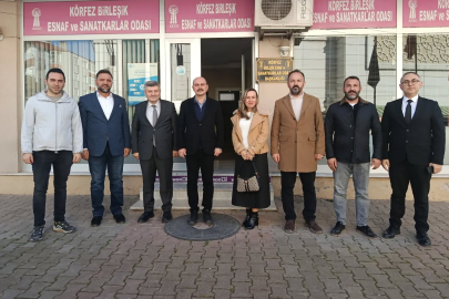 Esnaf Odasına Ticaret Odasından ziyaret