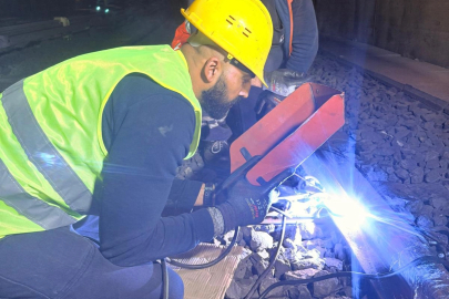 İzmir Bornova’da ray değişimi tamam