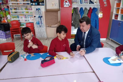 Keşan'da Müdür Kemik’ten Raşit Efendi İlkokulu’na ziyaret