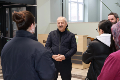 Gebze'de Başkan Büyükgöz YKS öncesi gençlerle buluştu