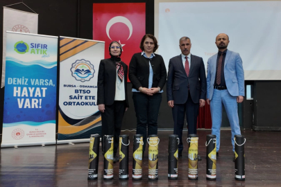 Bursa okullarında 'sıfır atık' bilinci