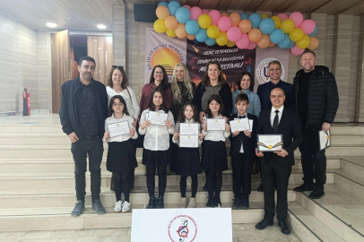 Edirne Keşanlı öğrenciler Genç Yetenekler Festivali’nden ödülle döndüler