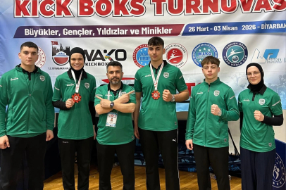 Sakaryalı KickBoksçular Diyarbakır’da zirveye uzandı