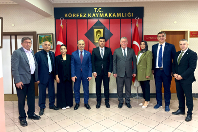 İYİ PARTİ KOCAELİ HEYETİ KÖRFEZ’DE YOĞUN TEMASLAR GERÇEKLEŞTİRDİ