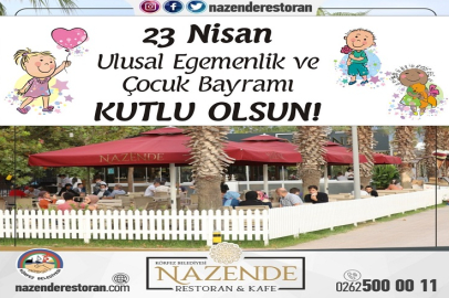 NAZENDE’DEN 23 NİSAN KUTLAMASI: