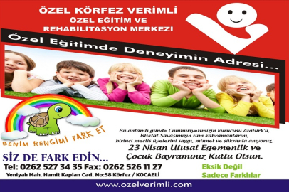 ÖZEL VERİMLİ’DEN 23 NİSAN KUTLAMASI: