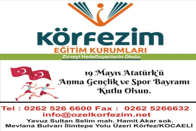 19 Mayıs Atatürk'ü Anma, Gençlik ve Spor Bayramı Kutlu Olsun