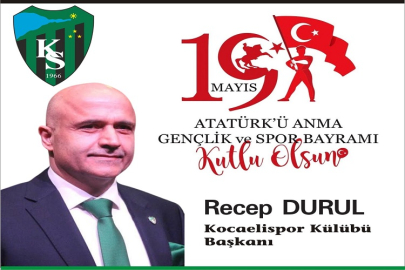 19 Mayıs Atatürk'ü Anma, Gençlik ve Spor Bayramı Kutlu Olsun