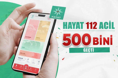HAYAT 112 Acil kullanıcıları 522 bini aştı!
