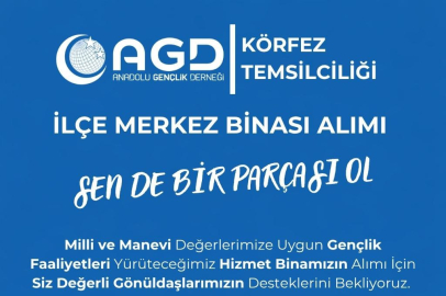 "Körfez'in Gençlerine Kalıcı Eser: AGD Körfez’den Bina Alımı Kampanyası"