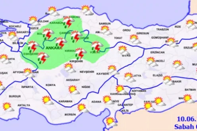 10 Haziran 2026 hava raporu... Bugün hava nasıl olacak?