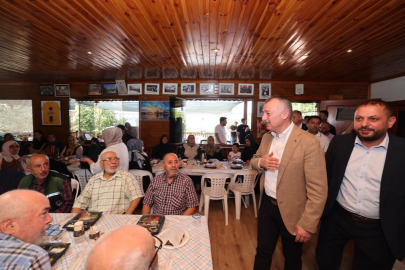 Kocaeli'de Yörükler’den Başkan Büyükakın’a şiirli karşılama