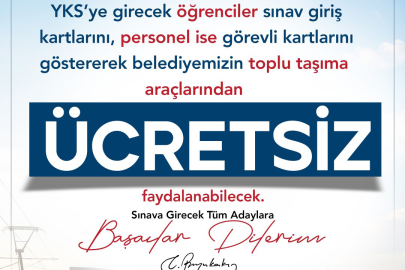 Kocaeli Büyükşehir’den YKS’ye özel ulaşım desteği
