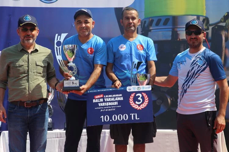 5. Kocaeli Uluslararası Balık Yarışması’nda ödüller sahiplerini buldu