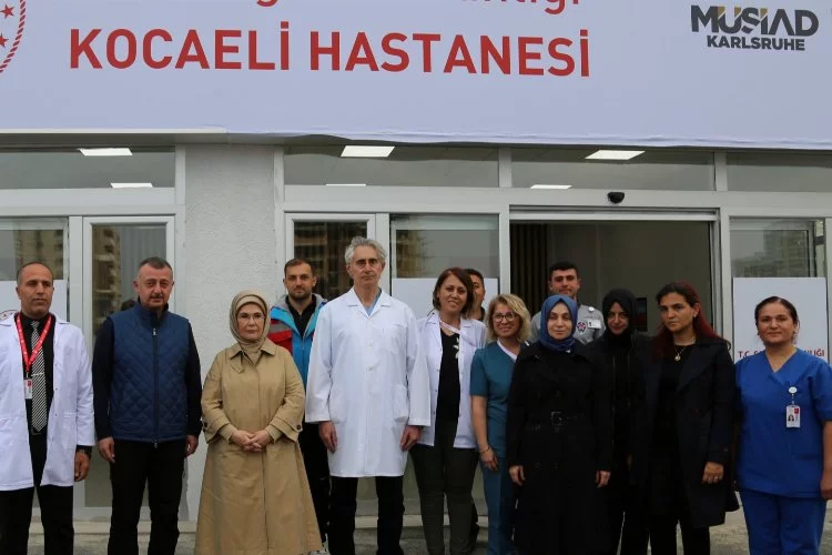 Emine Erdoğan’dan Büyükşehir Hastanesi’ne övgü