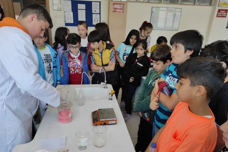 İlkokul öğrencileri, Hereke Kimya Üretim Tesisini ziyaret etti