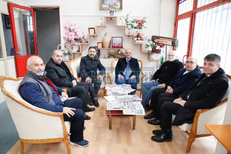Şener Söğüt’ten gazetemize ziyaret